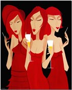 LADY&nbsp;von Anil Kohli - Acryl auf Leinwand 80x100cm